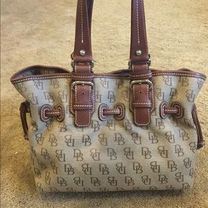 Dooney & Bourke Signature Monogram DB Bag